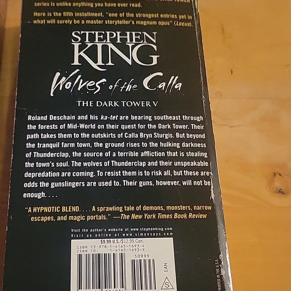 Stephek King THE WASTELANDS & WOLVES OF THE CALLA Set of 2 Books. - Picture 6 of 10